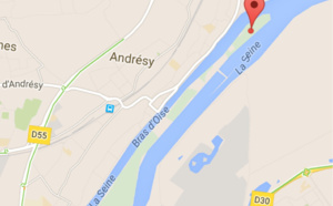 Andrésy : une cinquantaine de manifestants devant la mairie contre le projet Trek’Ile