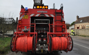 Seine-Maritime : début d'incendie dans une société de récupération de ferrailles, près d'Yvetot