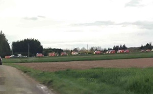 Accident grave sur la RN13 à Caillouet-Orgeville : neuf blessés, dont un en urgence absolue