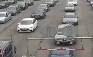 #InfoRoute. L’autoroute A13 toujours surchargée vers la Normandie cet après-midi 