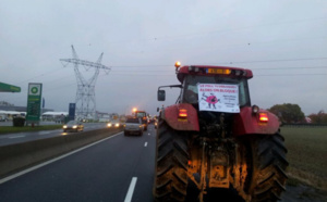 InfoRoute. les accès à Caen et Lisieux bloqués par les agriculteurs