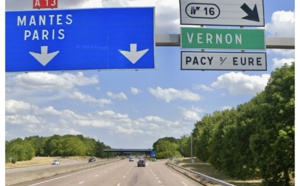 Eure. Sortie de route sur l’A13 : deux blessés graves, dont une fillette de 4 ans, héliportées au CHU de Rouen 