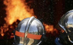 Un feu de cave dans un immeuble de cinq étages mobilise 42 sapeurs-pompiers, à Darnétal près de Rouen