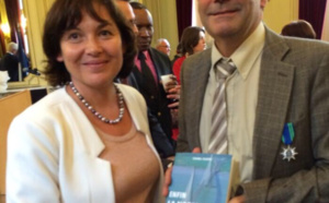 Franck Martin distingué par son amie et ministre pour son action dans la rénovation du Marité 