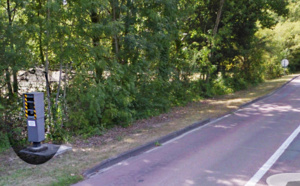 Yvelines : le radar double sens de Maurepas peint en orange fluo cette nuit