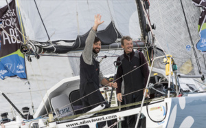 Trois skippers normands accrochent le podium de la Transat Jacques Vabre