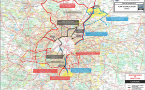 COP21 : toutes les infos et cartes des routes fermées en Ile-de-France 