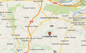 Un motard tué dans un face à face avec un semi-remorque à La Haye du Theil (Eure)