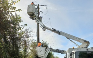 Un utilitaire percute un pylône électrique dans l’Eure : 250 foyers privés d’électricité 