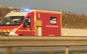 Accident sur l’A150, près de Rouen : un véhicule sur le toit, trois blessés pris en charge par les sapeurs-pompiers 