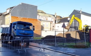 Caudebec-lès-Elbeuf : un obus découvert sur l'emplacement de la future maison médicale