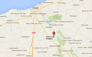 Seine-Maritime : la RD149 coupée à la circulation après la chute d'une ligne à haute tension