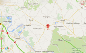 Une ferme en feu à Authevernes, dans l'Eure : 45 pompiers mobilisés