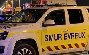 Eure : une voiture termine sa course dans la végétation, trois blessés graves à Normanville 