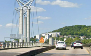 Sécurité routière : un radar de chantier pour faire lever le pied sur le pont Flaubert