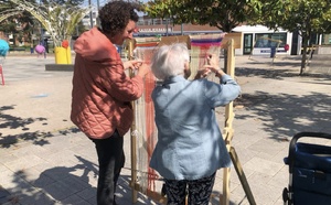 À Grand-Quevilly, un métier à tisser pour retisser du lien social