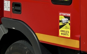 Les écoliers de Bouafles (Eure) sensibilisés aux dangers des poids-lourds et des fameux "angles morts"