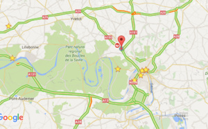 Accident sur l'A150, circulation perturbée en direction de Rouen