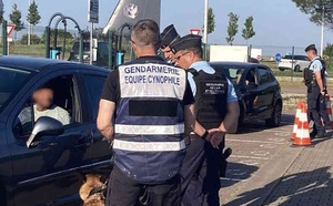 Eure. Contrôle routier aux abords de la BA 105 : cinq conducteurs positifs aux stupéfiants ou à l’alcool