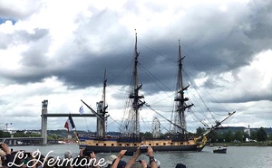 Mobilisation pour L’Hermione : un vent d’espoir souffle sur la frégate, fidèle de l'Armada de Rouen
