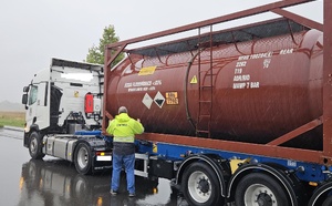 Seine-Maritime :  deux camions transportant des matières dangereuses interceptés dans le tunnel de la Grand-Mare