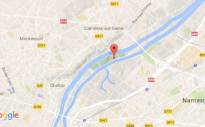 Carrières-sur-Seine : incendie à bord d'une péniche abandonnée