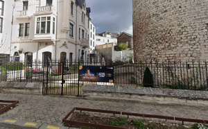 Rouen : un jeune homme se blesse en escaladant la grille du donjon pour récupérer son téléphone