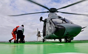 Un passager évacué en hélicoptère d’un navire au large du cap de la Hague dans la Manche