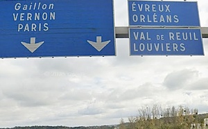 Travaux de nuit sur l’A154 : fermeture de la jonction depuis l’A13 à Incarville, dans l’Eure