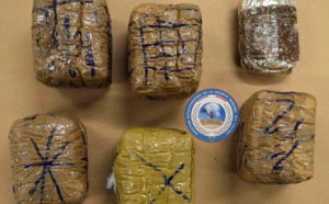 Yvelines : venus constater des violences conjugales, les policiers découvrent 1,5 kg de résine