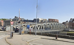 Seine-Maritime : le pont Colbert à Dieppe va retrouver bientôt sa place d’origine