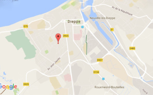 Dieppe : un conducteur de grue succombe à un malaise cardiaque dans sa cabine