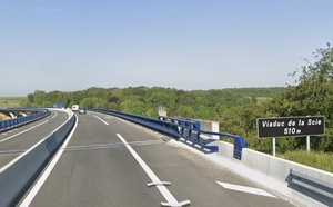 Travaux de nuit : la RN27 fermée au niveau du viaduc de la Scie, près de Dieppe 