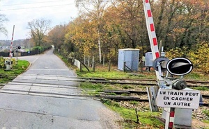 Accident sur un passage à niveau : trafic SNCF interrompu entre Oissel et Elbeuf