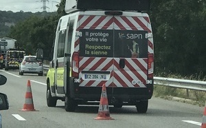 Accident sur l’A13 à Oissel : deux blessés et une circulation fortement ralentie