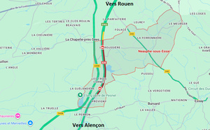 Accident sur l’A28 : un poids lourd et deux voitures impliqués, la circulation coupée vers Rouen