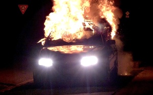 Collision sur le pont Mathilde à Rouen, une des voitures prend feu : aucun blessé n'est à déplorer