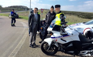 Contrôle de vitesse : une dizaine de conducteurs verbalisés par la police à la sortie d'Évreux