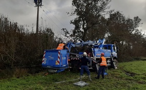 Tempête Goretti :  37 000 foyers privés d’électricité et des routes coupées dans l’Eure