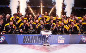 Rouen au 7e ciel : les Dragons écrasent Grenoble et soulèvent leur 7e Coupe de France