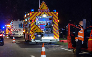 La voiture fait des tonneaux près d'Évreux : éjecté, un ado de 15 ans en urgence absolue