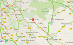 #InfoRoute. Accident : la N19 coupée vers la province dans le Val de Marne