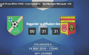 Football CFA : Quevilly-Rouen-Métropole joue la montée en National, ce soir dans le Nord
