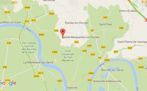 Seine-Maritime : un motard tué dans un accident de la route, à Sainte-Marguerite-sur-Duclair 