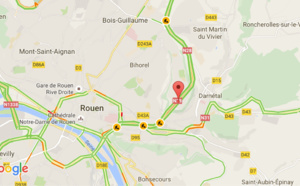 Le tunnel de la Grand-Mare à Rouen fermé pour la nuit dans les deux sens