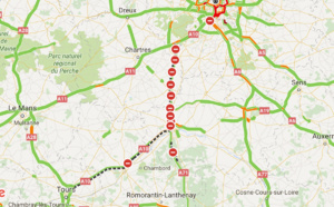 Inondations : l'autoroute A10 toujours coupée ce matin dans le Loiret. Ce qu'il faut savoir