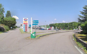 Un semi-remorque se couche sur l’aire de Vironvay nord, sur l’A13 dans l’Eure