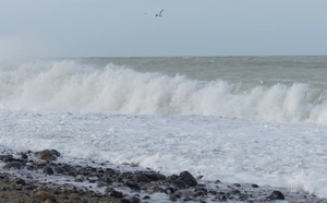 Fortes marées : appel à la prudence sur le littoral de la Manche et de la mer du Nord
