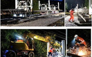 Rouen – Caen : un vaste chantier de renouvellement des voies à Serquigny jusqu’en août