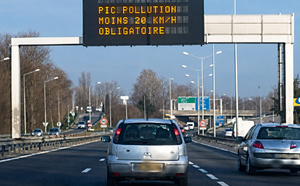 Pollution à l'ozone : circulation différenciée et vitesse réduite en Île-de-France